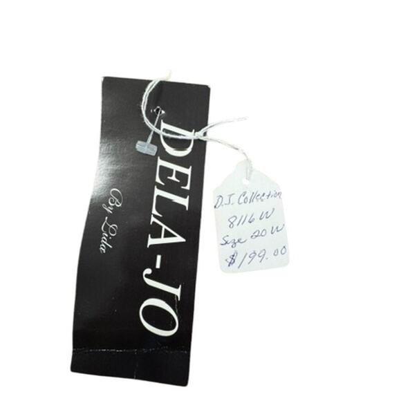 NWT! "DELA-JO"Deadstock 2 Pc. Set Beaded Lounge SZ 20w Grandmacore Sheer Overlay - Picture 13 of 16